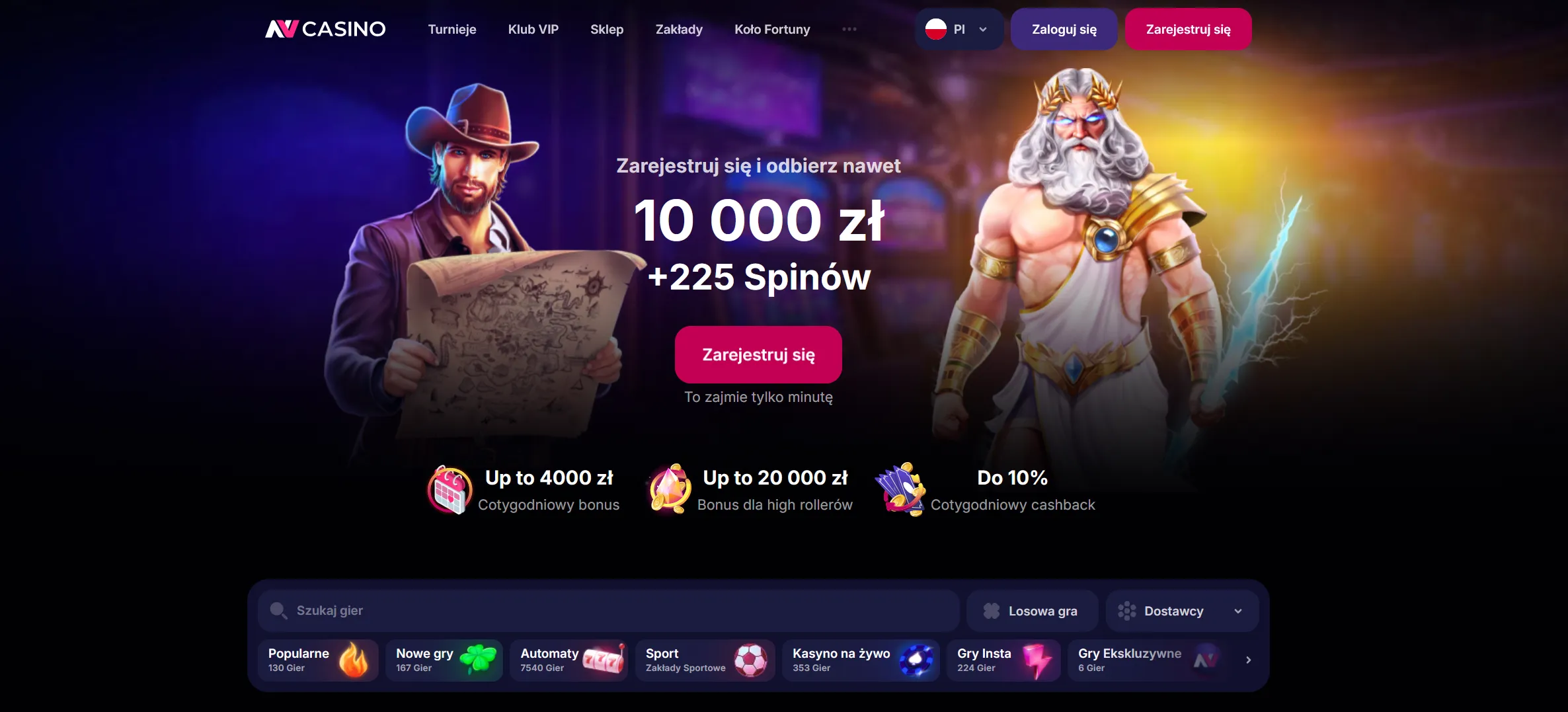 NV Casino — przegląd funkcjonalności i sekcji platformy